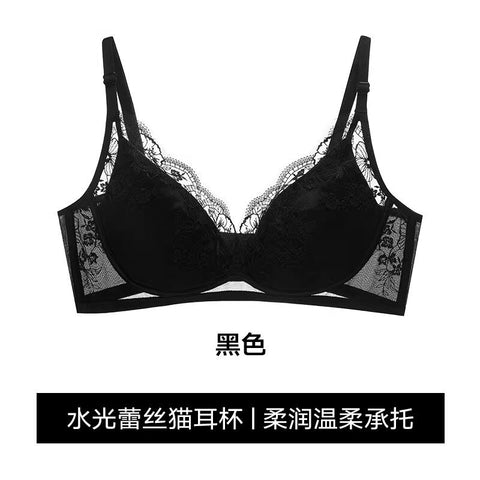 Floral Lace Padded Push Up Bra