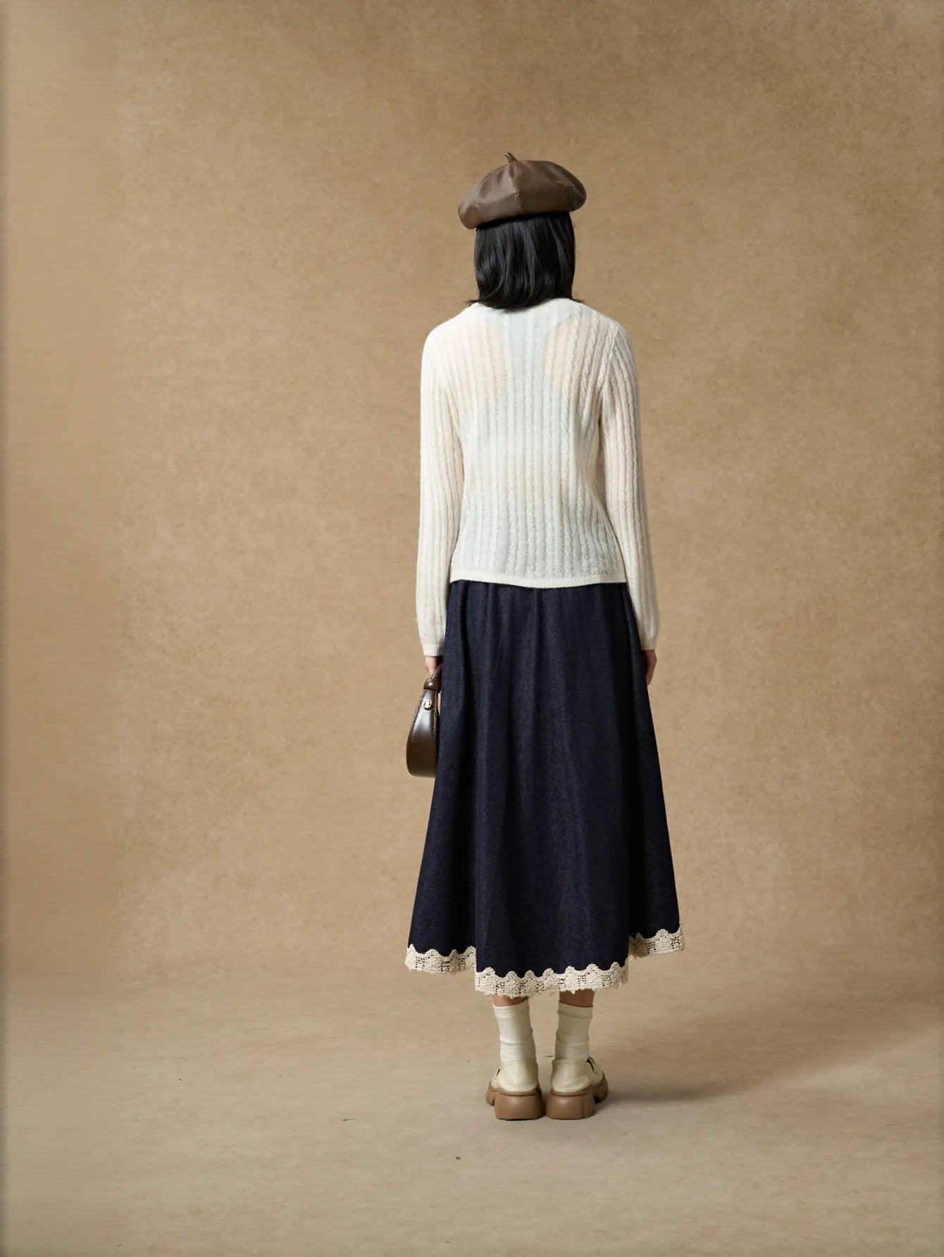 Cozy Cable Knit Button Cardigan