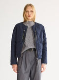 Lightweight Quilted Zip Up Jacket