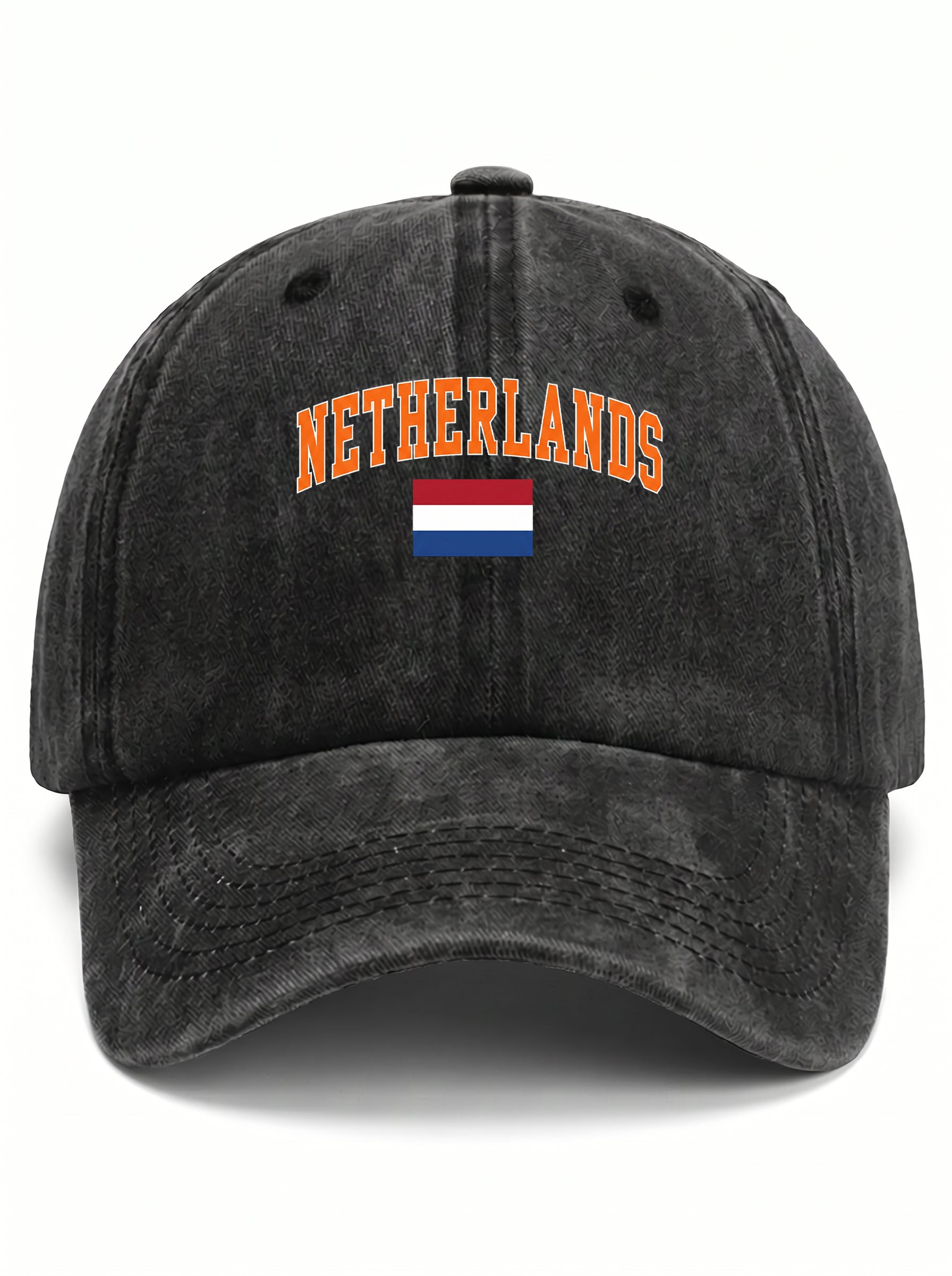 National Team Print Washed Baseball Cap