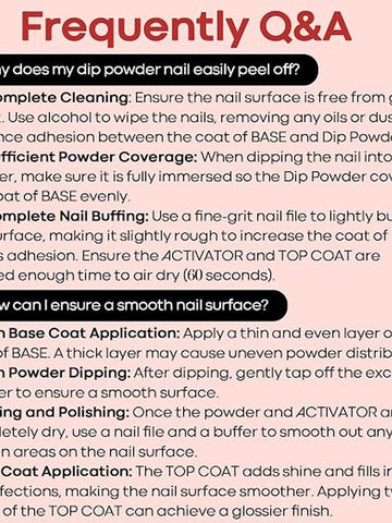 Nude Glitter Dip Powder Nail Kit