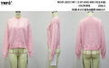 Soft Pink Crewneck Knit Cardigan