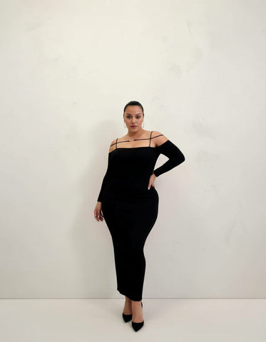 Plus Size Autumn Winter Dress Casual Tight Style Women's Clothing Plus Size Fashion Autumn Winter Collection