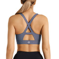 Crisscross Back Supportive Workout Sports Bra