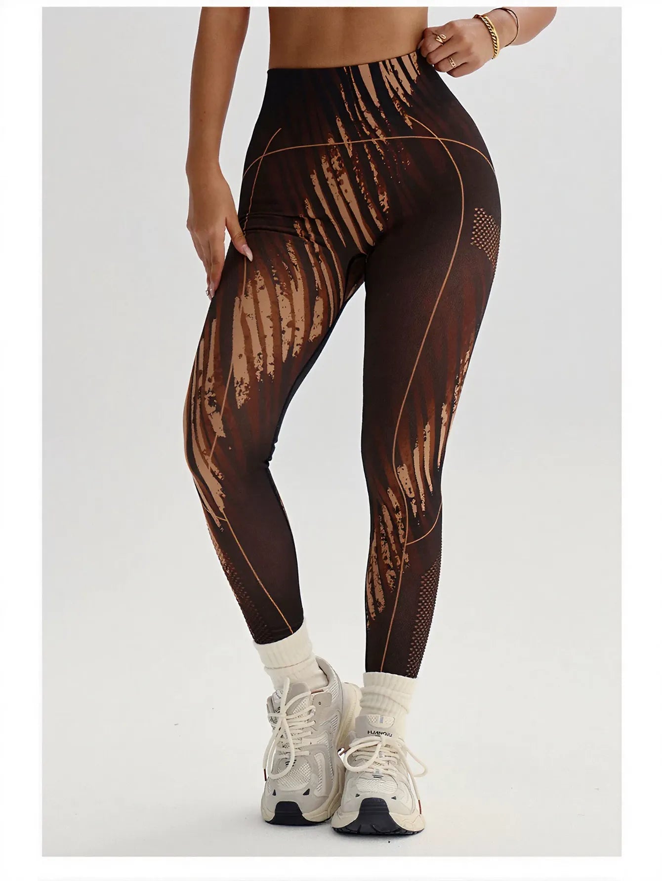 Seamless Sculpting High Waisted Yoga Leggings