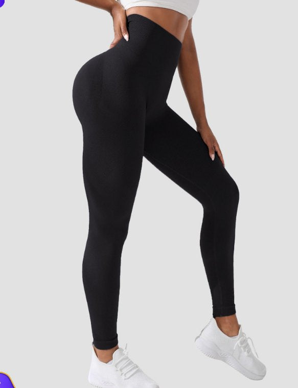 High Waisted Seamless Yoga Leggings