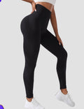 High Waisted Seamless Yoga Leggings