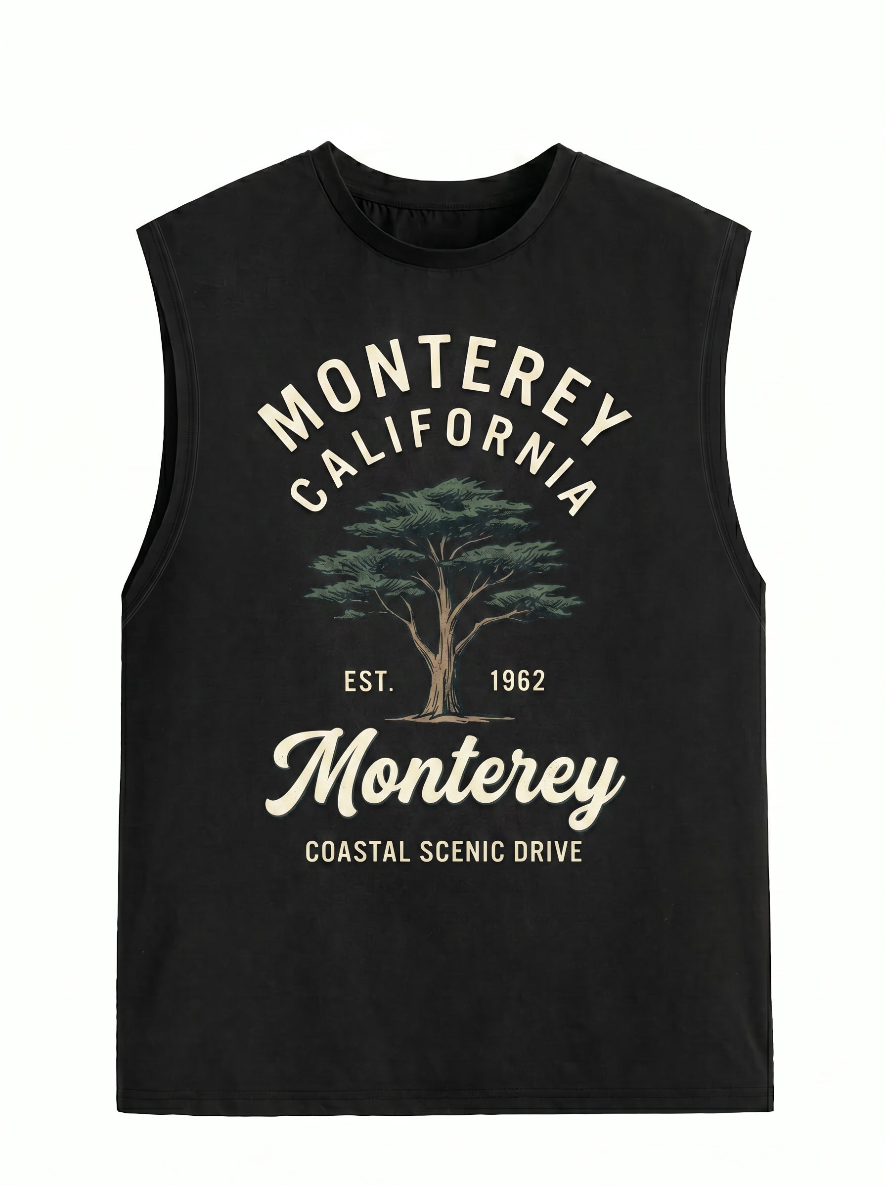 Vintage Graphic Monterey California Muscle Tank