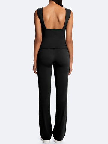 Seamless Slim Fit Yoga Tank Top