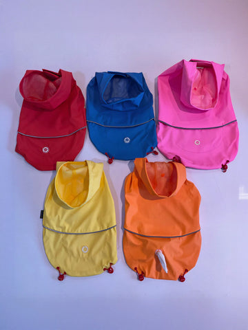 Waterproof Lightweight Reflective Dog Raincoat