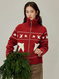 Soft Anti Pilling Zip Up Cardigan