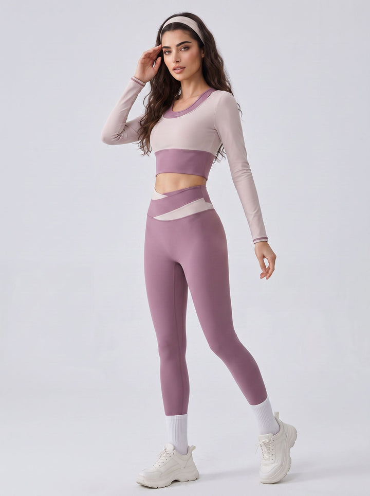 Seamless High Waisted Yoga Legging Set