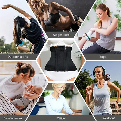 Seamless Zipper Waist Trainer Shapewear