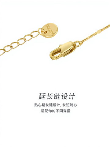 Dainty Reversible Heart Pendant Necklace