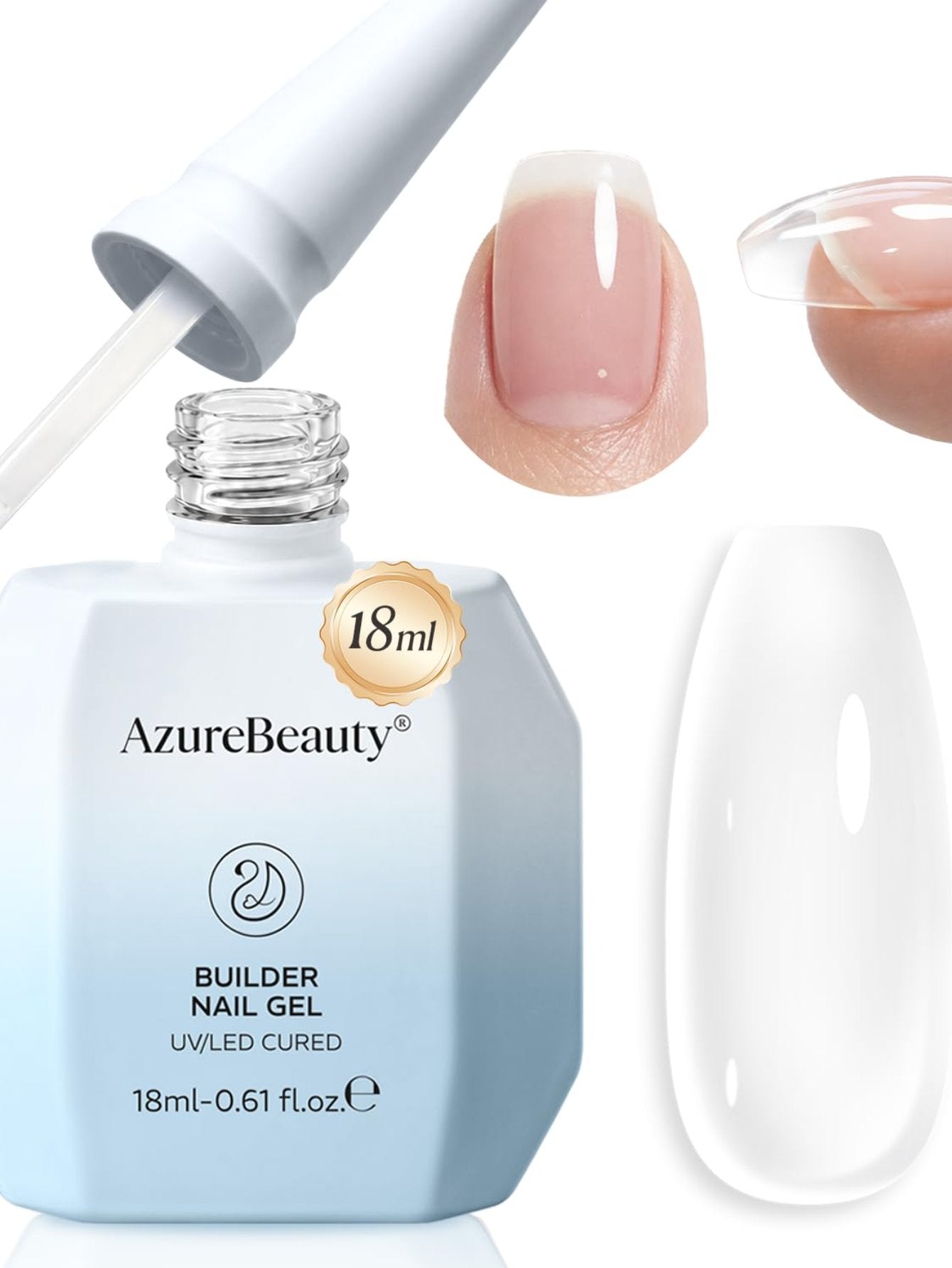 Clear Strengthening Self Leveling Builder Gel