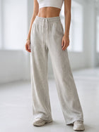 High Waisted Wide Leg Sweatpants