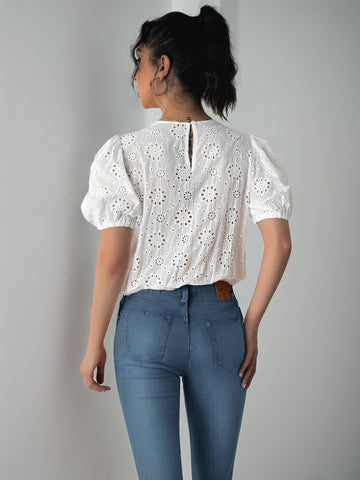 Puff Sleeve Sweet Blouse