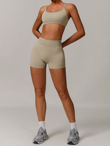 Contrast Waistband High Waisted Leggings
