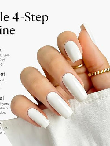 Pure White Soak Off Gel Polish