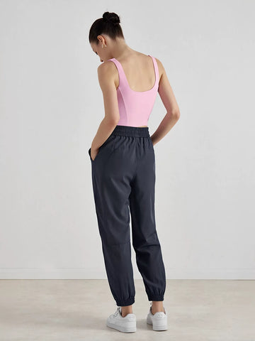 High Waisted Lightweight Athletic Joggers