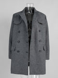 Classic Double Breasted Wool Coat