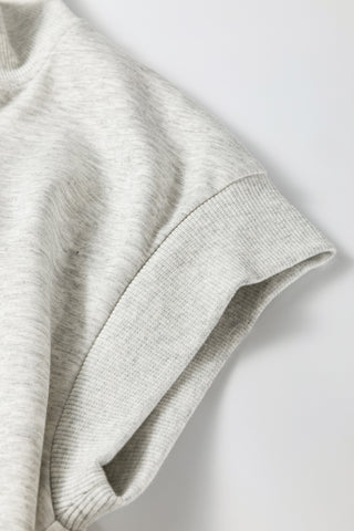 Zip Up Collar Short Sleeve Pants Set