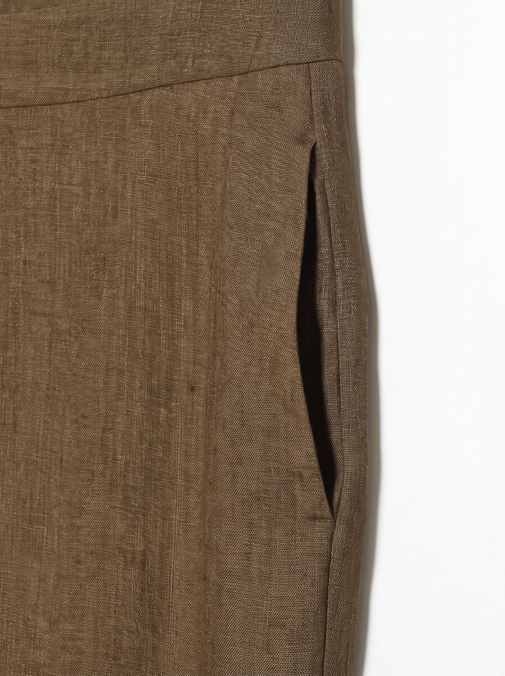 Sleeveless Tie Front Pant Set