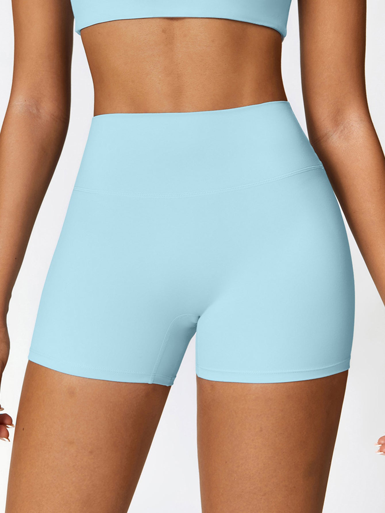 High Waisted Butt Lifting Yoga Shorts