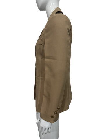 Tailored Slim Fit Single Button Blazer