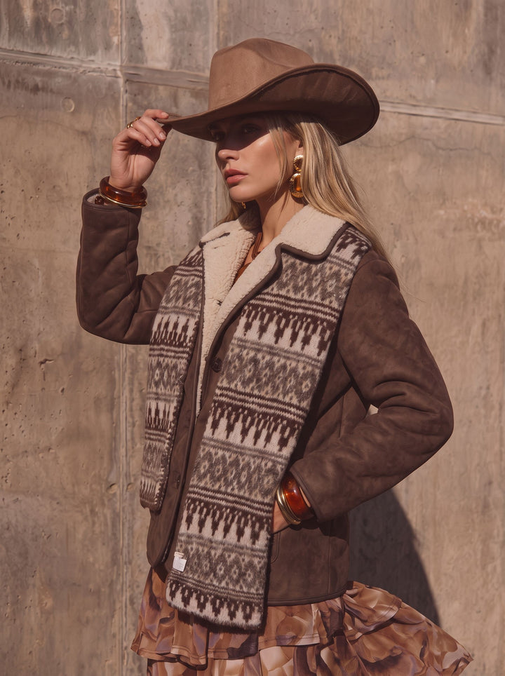 Cozy Faux Shearling Lined Jacket