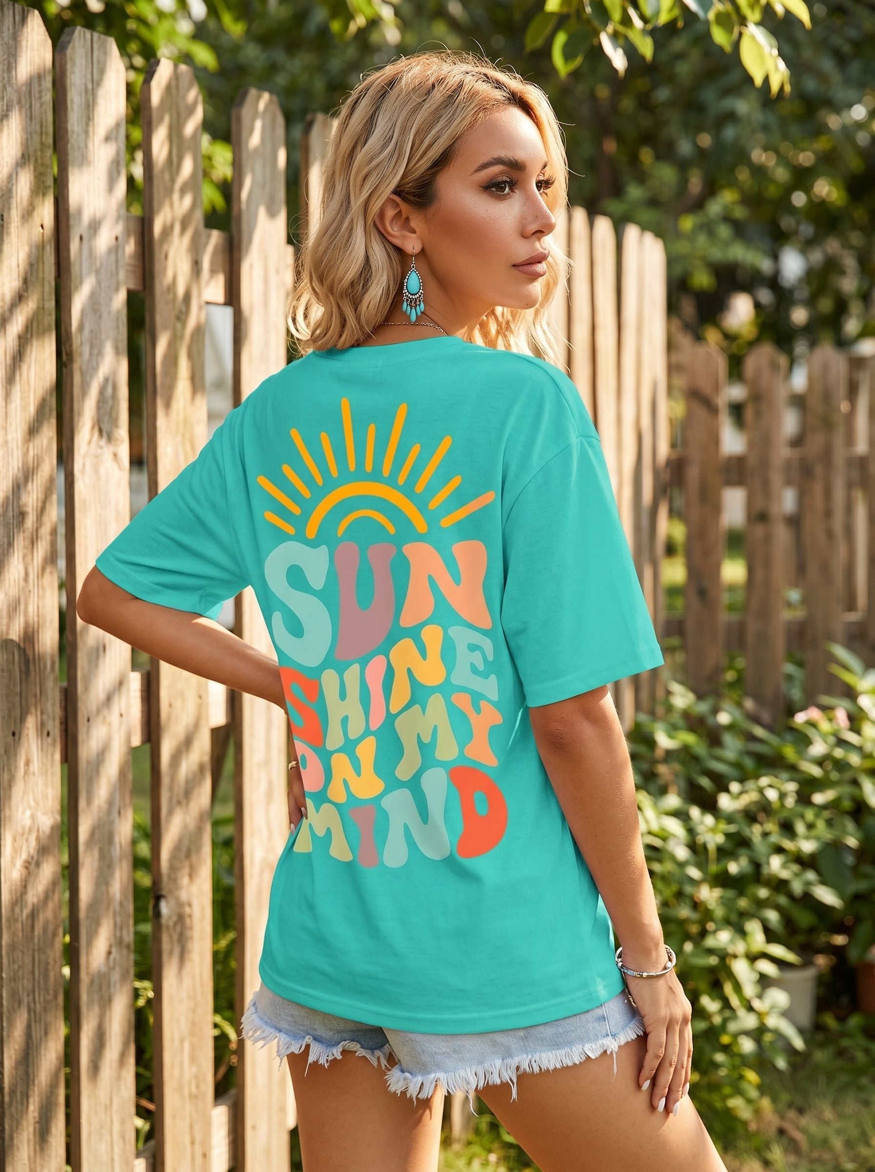 Oversized Graphic Print T-Shirt