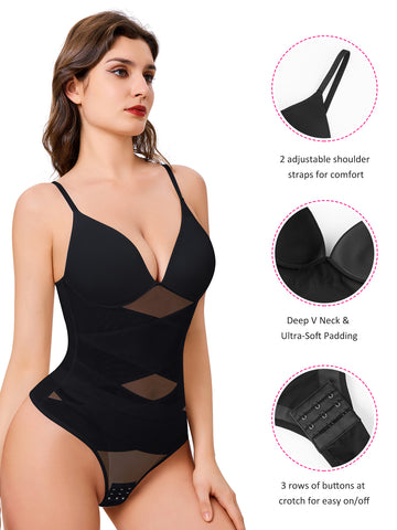 Seamless Tummy Control Sculpting Bodysuit