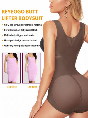 Seamless Tummy Control Bodysuit Shapewear