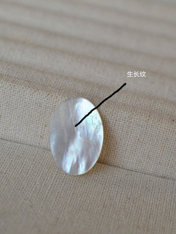 Dainty Gold Plated Shell Spinner Ring