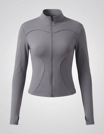 High-Neck Breathable Sporty Jacket