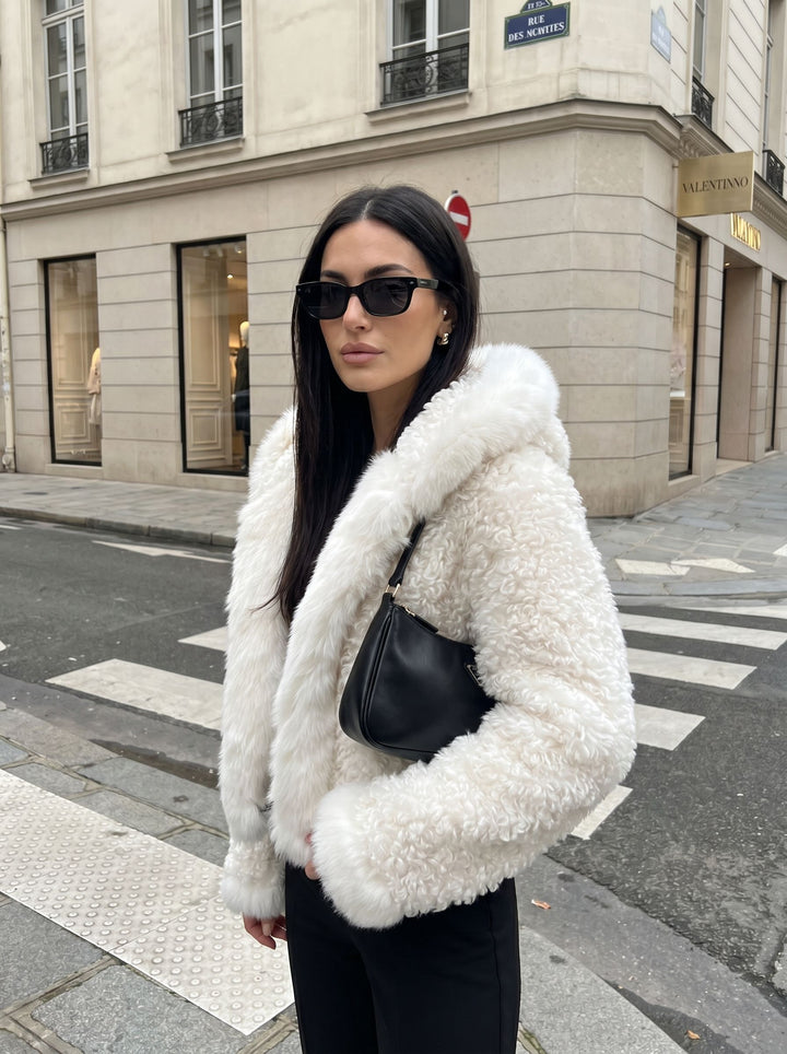 Cozy Plush Faux Fur Jacket