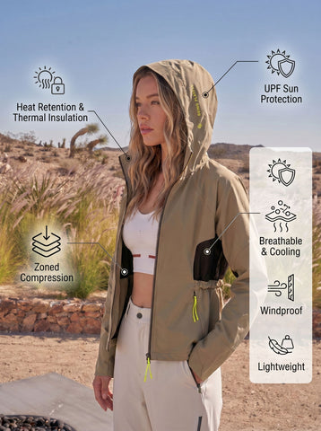 Lightweight UPF Sun Protection Sports Jacket