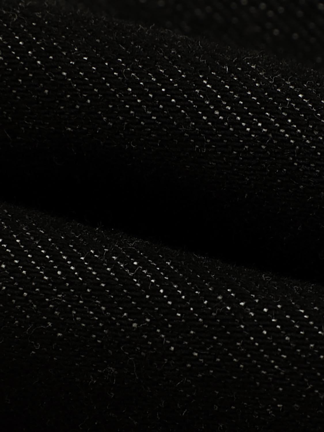 Urban Revivo Zip Décor Denim Mini Skirts-Black