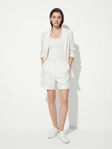 Straight Side Pocket Shorts