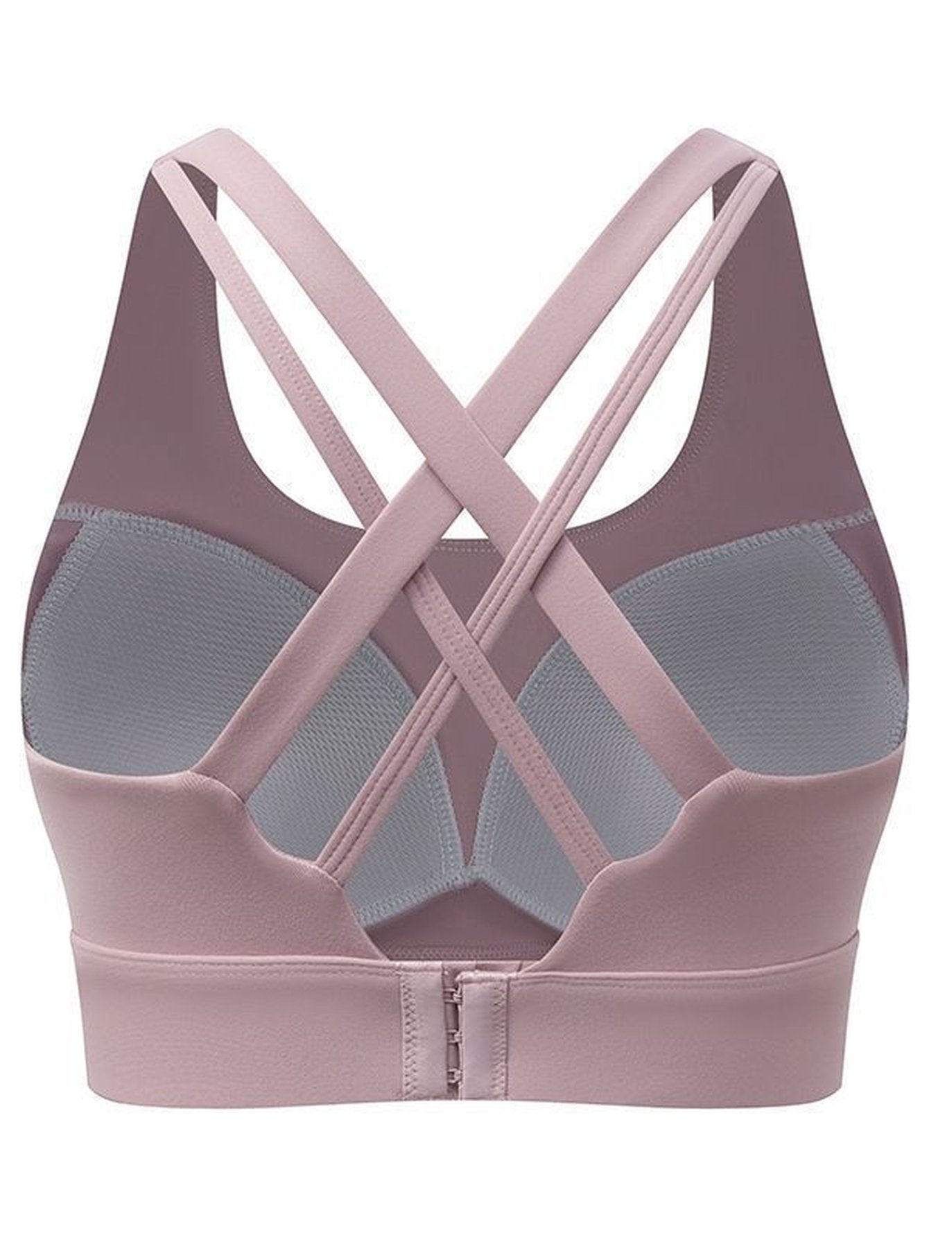 Strappy Back Seamless Sports Bra