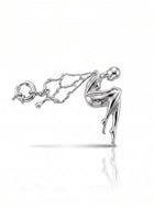 Avant Garde Abstract Figure Necklace