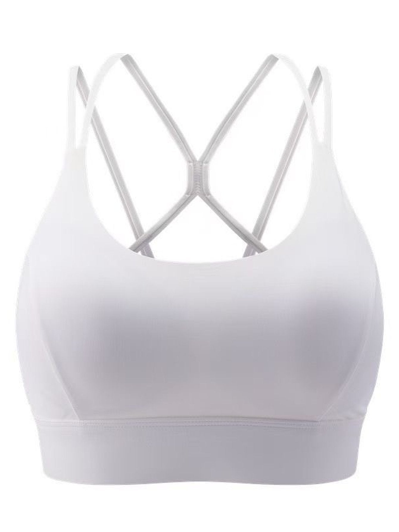 Strappy Back Medium Support Sports Bra