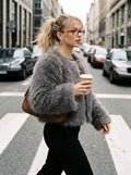 Luxurious Oversized Faux Fur Coat