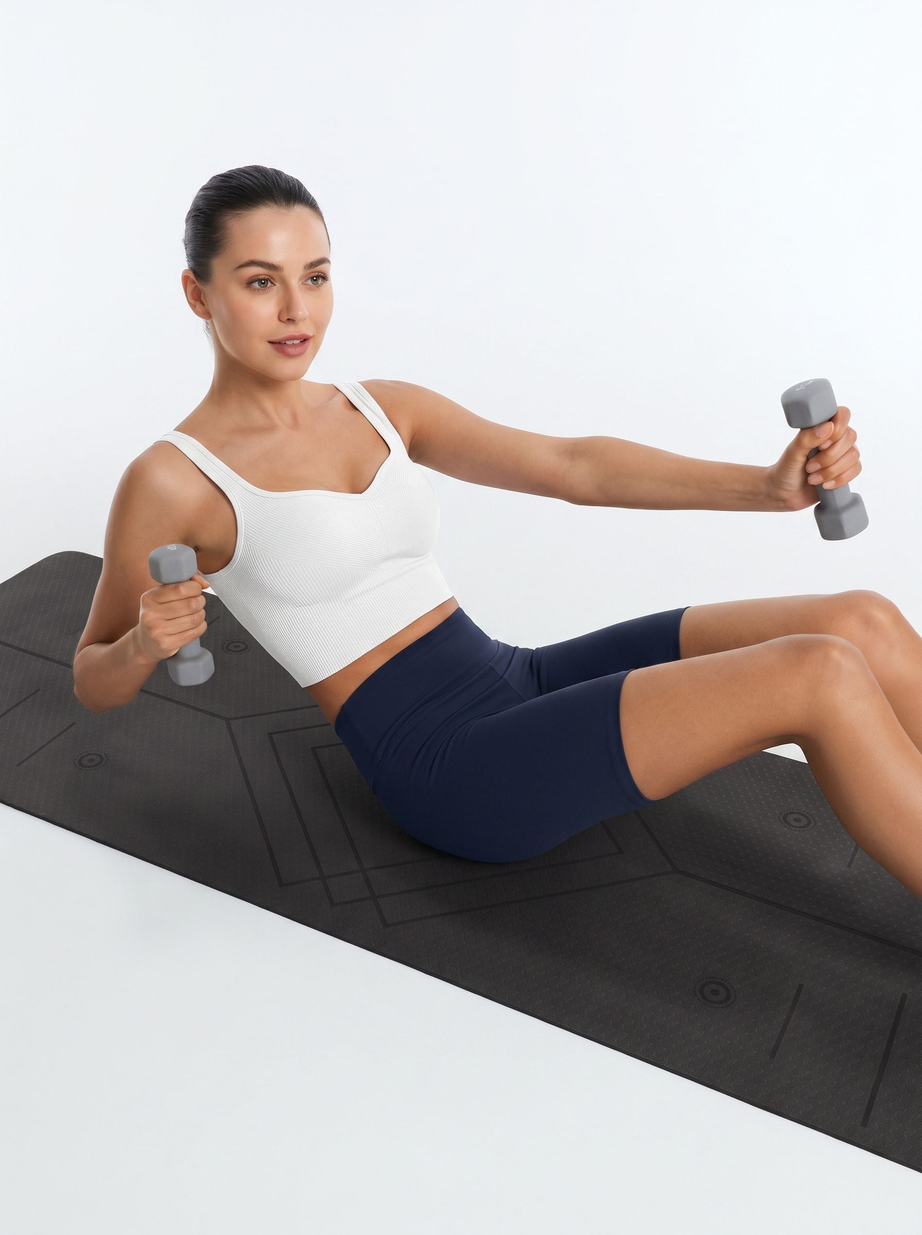 Seamless Ribbed Crop Workout Tank