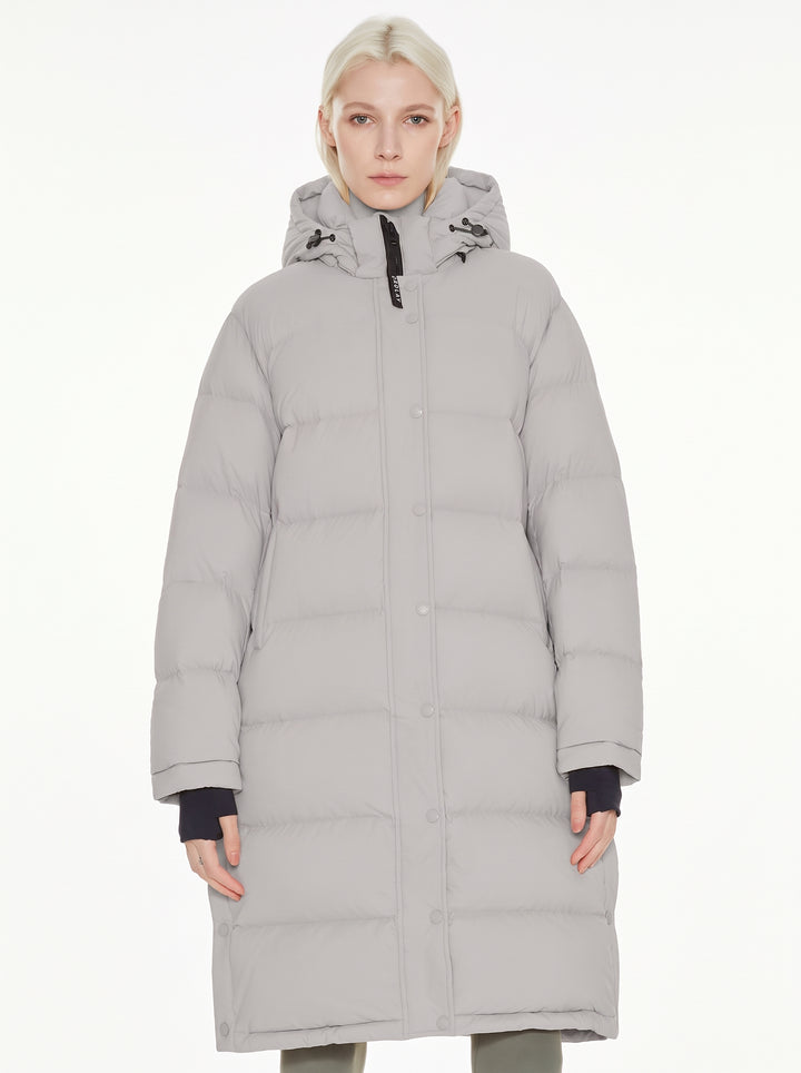 Cozy Hooded Long Puffer Coat