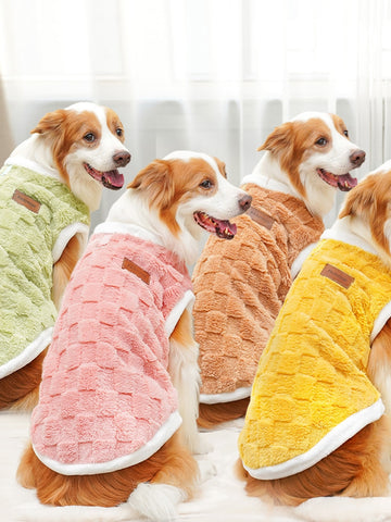Cozy Warm Fleece Dog Vest