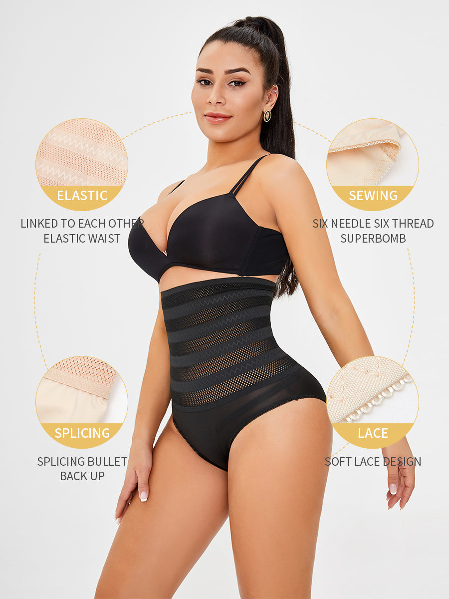 Breathable High Waist Tummy Control Shapewear