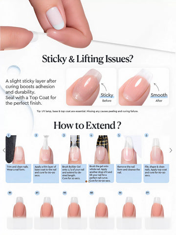 Clear Strengthening Self Leveling Builder Gel