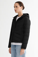 Lightweight Quilted Hooded Puffer Jacket