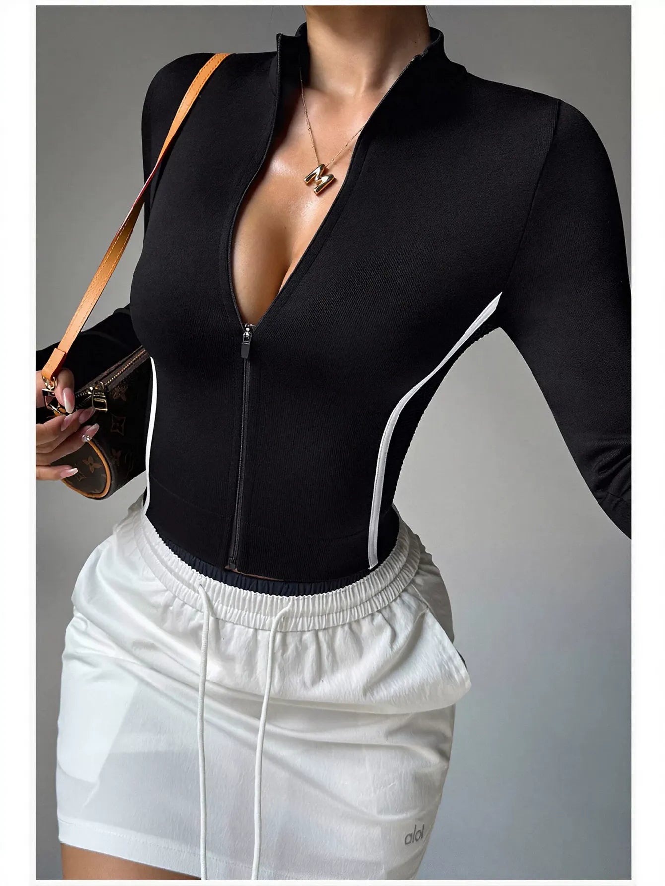 Seamless Thumbhole Long Sleeve Yoga Top